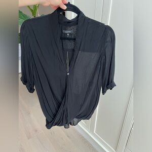 Black babaton top